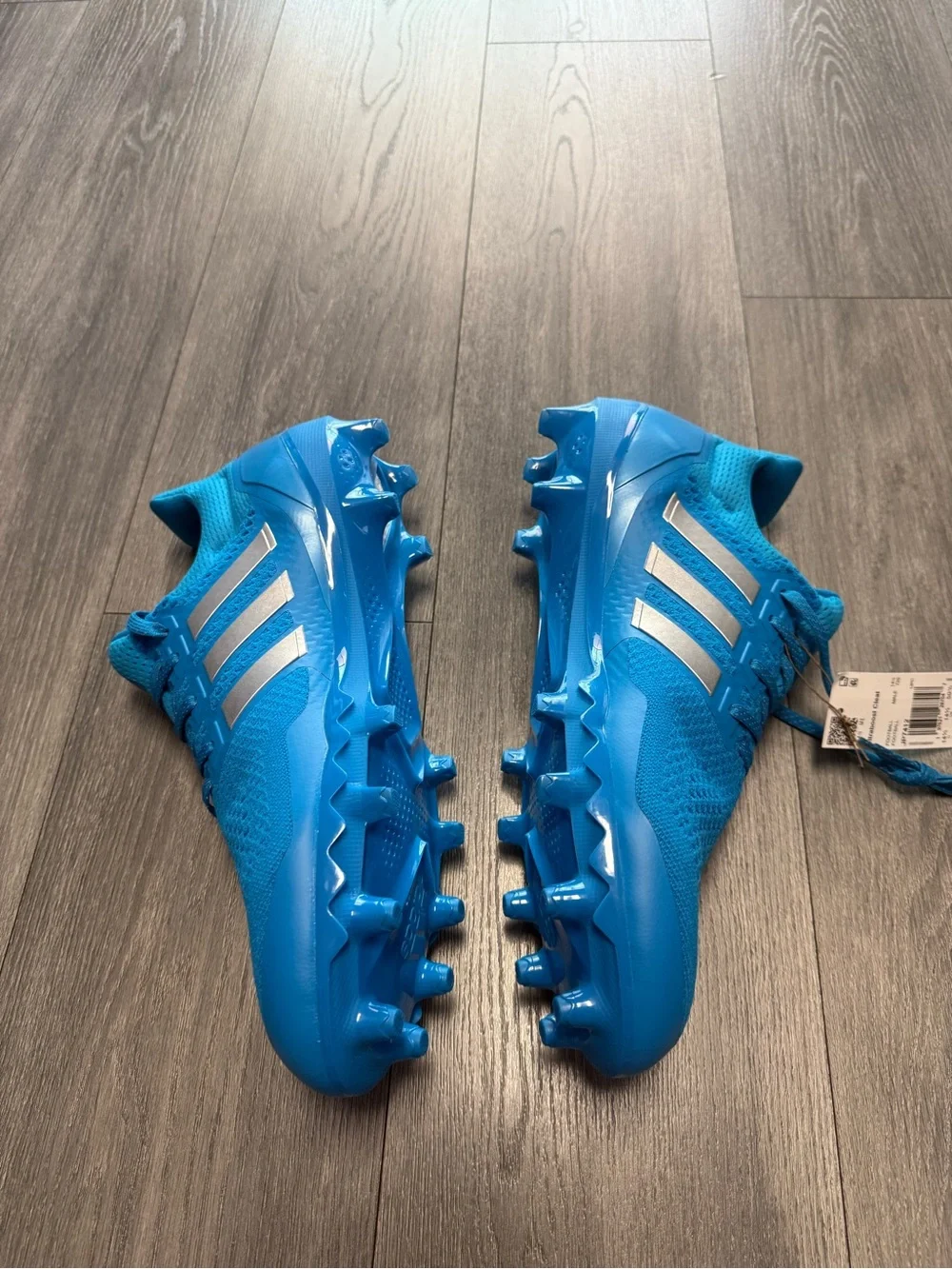 New Adidas Ultraboost Cleat Men's Size 15 Blue Football Cleats JP7412 New